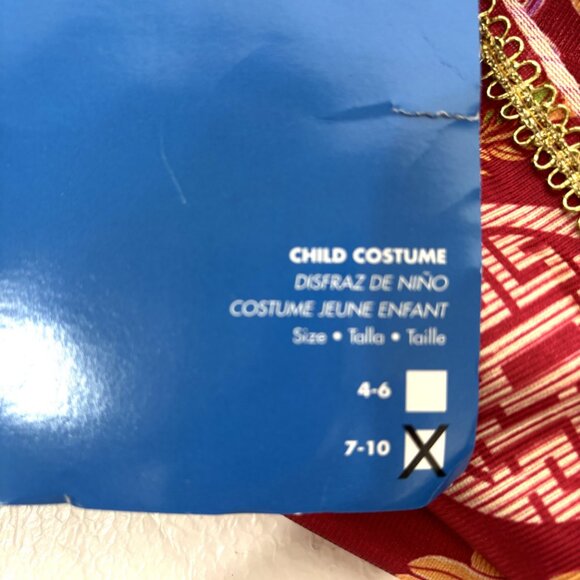 Disguise Geisha Oriental Girl Costume Size 7-10 NOS NWT - Picture 8 of 13